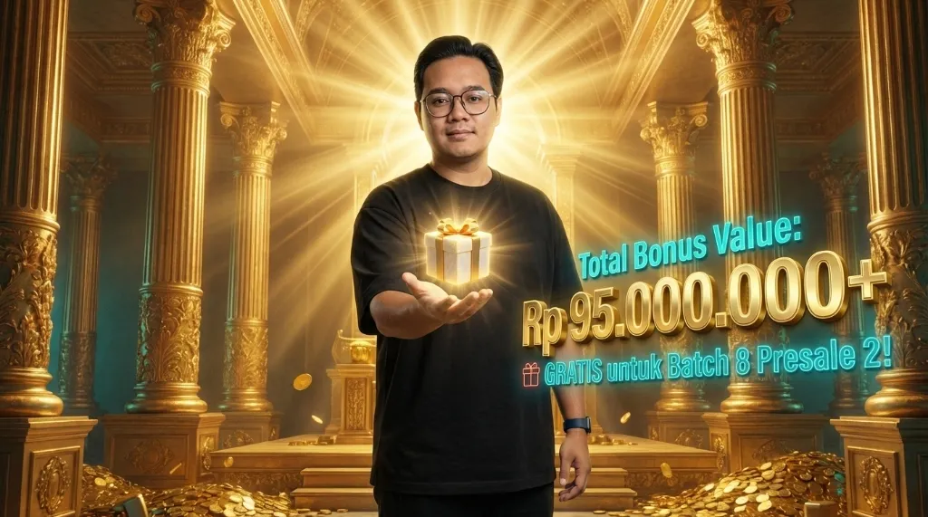 Total Bonus Value Rp 95.000.000+